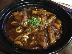 鱼香茄子煲-顺发饭店