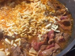 牛肉年糕火锅-辛明堂洞韩式芝士年糕火锅(万达店)