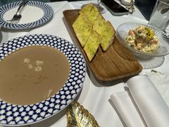 奶油蘑菇汤-哈拉硕俄式西餐