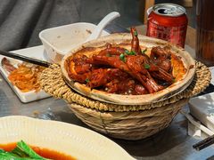 白灼菜心-胡叨叨黄油砂锅焗海鲜(百家湖1912店 )