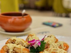 芥末酱炸虾-沙龙酒家