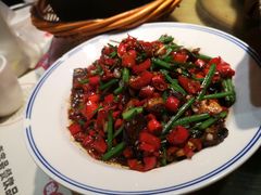 韭菜酱牛肉-铁胖子口碑长沙菜·龙虾烧烤(赤岗社区店)