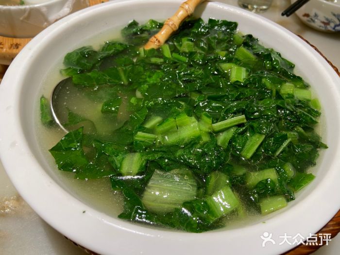 客语客家菜(琶洲保利店)鸡汤苦麦菜图片