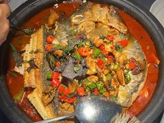 -探鱼·鲜青椒爽麻烤鱼(天一广场店)