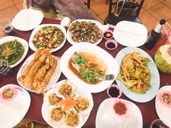 -班赞海鲜市场胖阿姨加工点