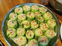 蒜蓉蒸丝瓜-和记菜馆