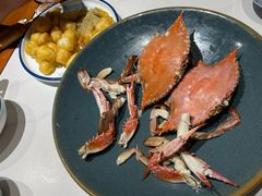 野生梭子蟹-渔港甄宴·海鲜·地标烟台菜(金沙滩店)
