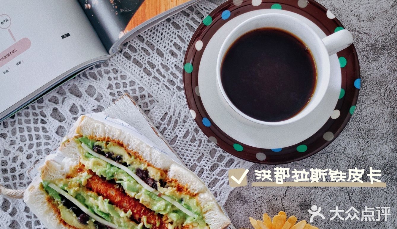 今日份早餐｜牛油果三明治配洪都拉斯荔枝兰