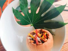 咖喱面包鸡-烛影拾光观景餐厅·创意菜·摄影·小提琴(大唐不夜城店)