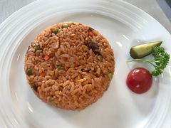 俄式焖肉饭-小白桦西餐厅