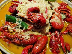 蒜香小龙虾-游园觅食记夜市·小龙虾大排档