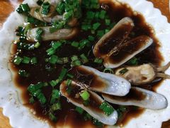 葱油蛏子-温州一家人美食(西木头市店)