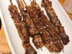 烤羔羊肉串-木屋烧烤(岗顶二店)