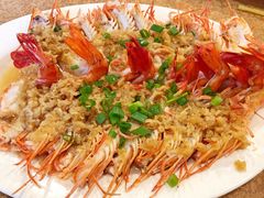 蒜蓉蒸开边九节虾-揭阳钟记小食(福田新村店)