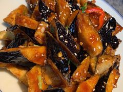 鱼香茄子-华盛园卷子王农家菜水库鱼