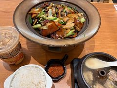 铁盘香煎黑牛肝菌-云海肴·汽锅鸡·云南菜(东坝金隅店)