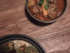 松茸牛肝菌焖肉饭-gula