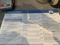 菜单-Fergburger(皇后镇店)