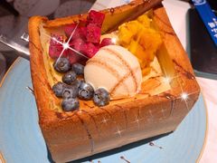 鲜果冰淇淋厚多士-鹿港小镇(霄云店)