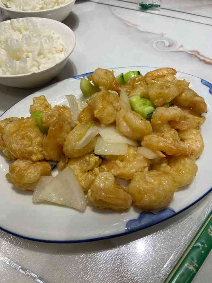 文馨饭店-"点的熘肉段,溜虾仁,拌拉皮,炒甘蓝肉段."-大众点评移动版