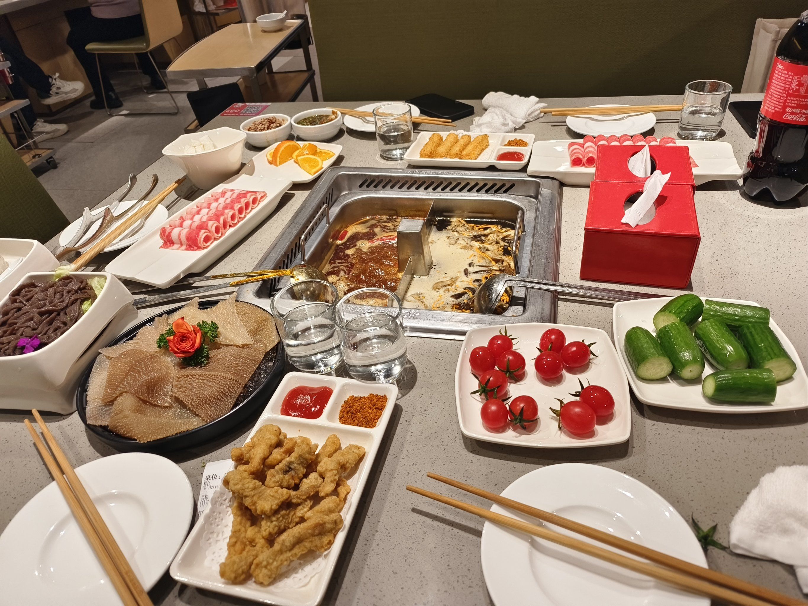 过生日还得看海底捞