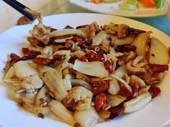 瘦肉炒洋葱-八达岭饭店