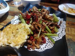 干煸鱿鱼丝-金谷园饺子·烧烤(人大总店)