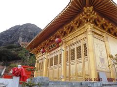 老爷山感应寺财宝殿(侧照)-老爷山风景区