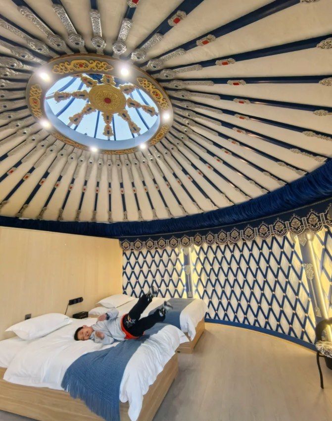 蒙古包很好看,但是有点臭