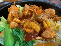 五花肉石锅拌饭-喔爸韩国美食万达江北店