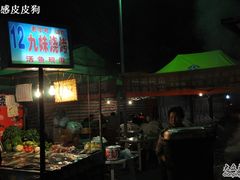 -布尔津河堤夜市