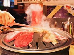 -明洞阿姨·韩式酱蟹烤肉·创意料理(三元桥店)