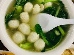 菠菜鱼丸汤-吾介小籠館