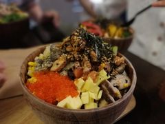 鸡胸肉三文鱼捞波奇饭-Poke lemon海鲜波奇饭·柠檬茶(金碧开放小区店)