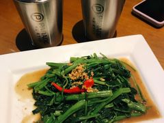 秘制虾酱炒空心菜-帕蓝·暹罗料理(曲阳店)