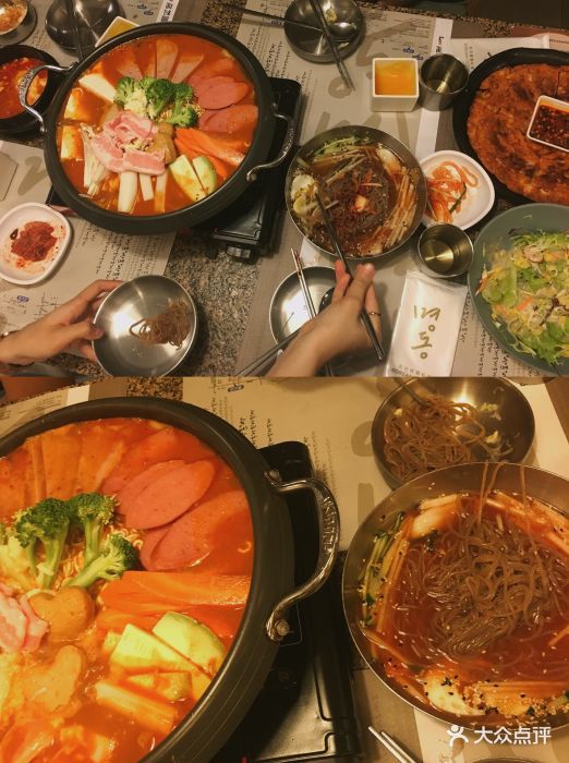 明洞韩国料理(下沙店)部队火锅图片 - 第66张