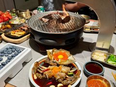 -草家酱蟹炭火烤肉店(珲春南路一店)