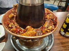 -超越炭火牛蛙火锅鸡(河东店)
