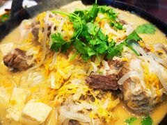 腔骨炖酸菜-李连贵熏肉大饼(天通苑店)