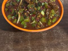 牛肉爆辣炒米粉-玲玲米粉·新疆现炒米粉(大十字总店)