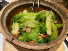 粤式虾膏啫生菜-尚一汤 广东炖汤(金桥国际店)