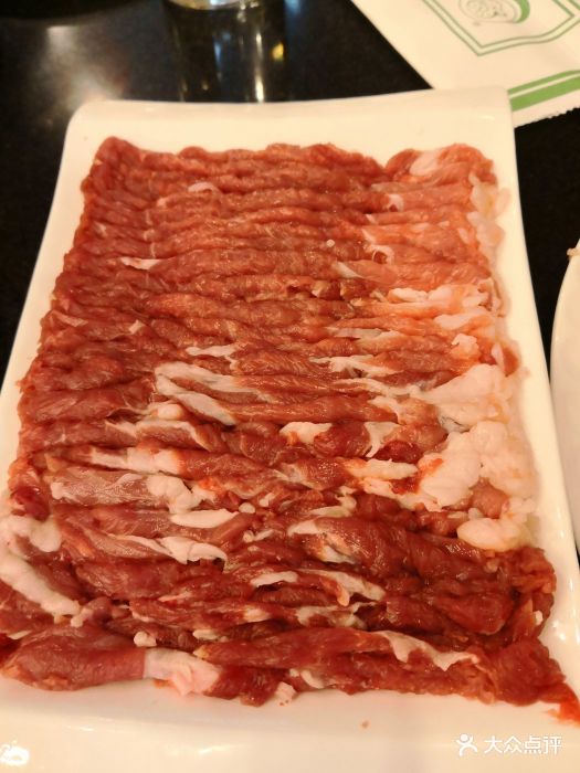 玖门老北京涮羊肉(合肥总店)手切鲜羊肉图片