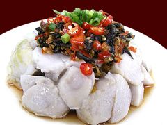 韭菜花蒸芋头-伊天园(辛伯达店)