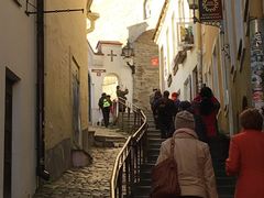 鹅卵石铺就的蜿蜒小巷-塔林历史中心