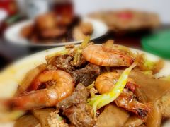 干锅排骨虾-老常州私房菜(光华世家店)