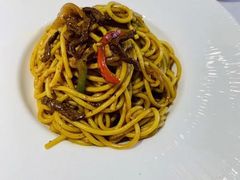 黑椒牛柳意面-秀儿家の小确幸花园西餐厅