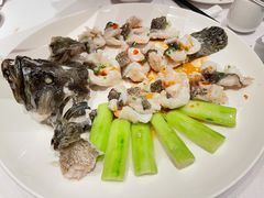 蒜香古法蒸老虎斑-北京厨房(SKP店)