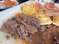 牦牛肉-宏宏无烟石板烧烤