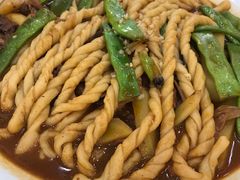 豆角鸡块闷卷子-牛街同乐祥肉饼店(天通苑店)