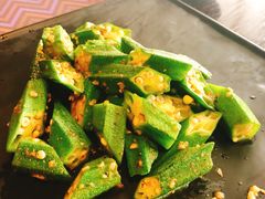 蒜蓉秋葵-羽山料理
